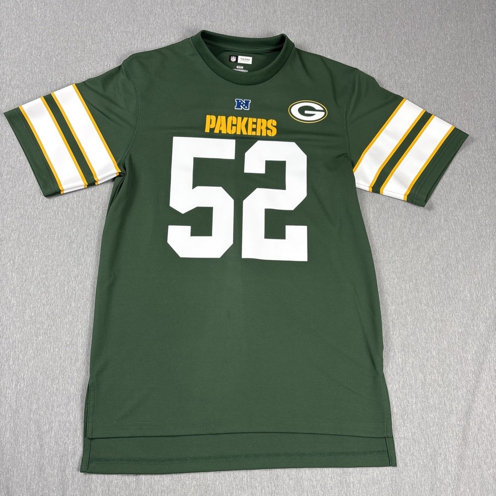 Greenbay Packers NFL Apparel Jersey Short Sleeve Crew Neck Matthews 52 - Size M